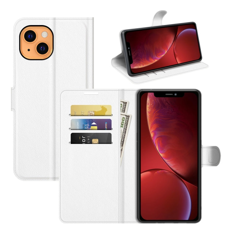 For iPhone 13 mini Litchi Texture Horizontal Flip Protective Case with Holder & Card Slots & Wallet, For iPhone 13 mini