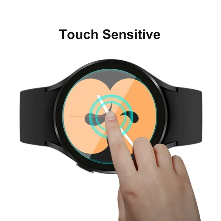 For Samsung Galaxy Watch4 40mm ENKAY Hat-Prince 0.2mm 9H 2.15D Curved Edge Tempered Glass Screen Protector Watch Film, 1 PCS, 2 PCS, 5 PCS, 10 PCS