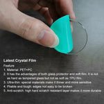 For Samsung Galaxy Watch4 Classic 42mm ENKAY Hat-Prince Crystal Screen Protector Anti-scratch Watch Film, 1 PCS, 2 PCS