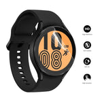 For Samsung Galaxy Watch4 44mm ENKAY Hat-Prince Full Screen Coverage Without Warping Edge TPU Soft Film, 1 PC, 2 PCS