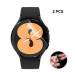 For Samsung Galaxy Watch4 44mm ENKAY Hat-Prince Full Screen Coverage Without Warping Edge TPU Soft Film, 1 PC, 2 PCS