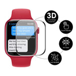 ENKAY Hat-Prince 3D Full Coverage Soft PC Edge + PMMA HD Screen Protector Film For Apple Watch Series 9 / 8 / 7 45mm, 1 PCS, 2 PCS, 5 PCS, 10 PCS