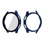 ENKAY Hat-Prince Full Coverage PC Frame + Tempered Glass Protector Composite Case for Samsung Galaxy Watch4 44mm