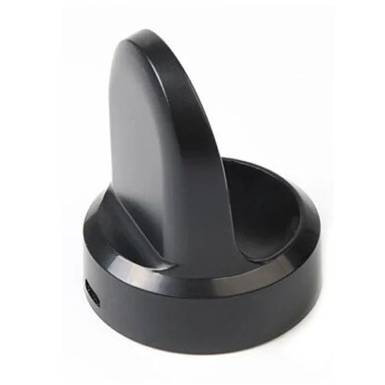 Samsung Gear Sport Charger Upgrade dock for Gear S3 and SM-R600 in sleek black design.