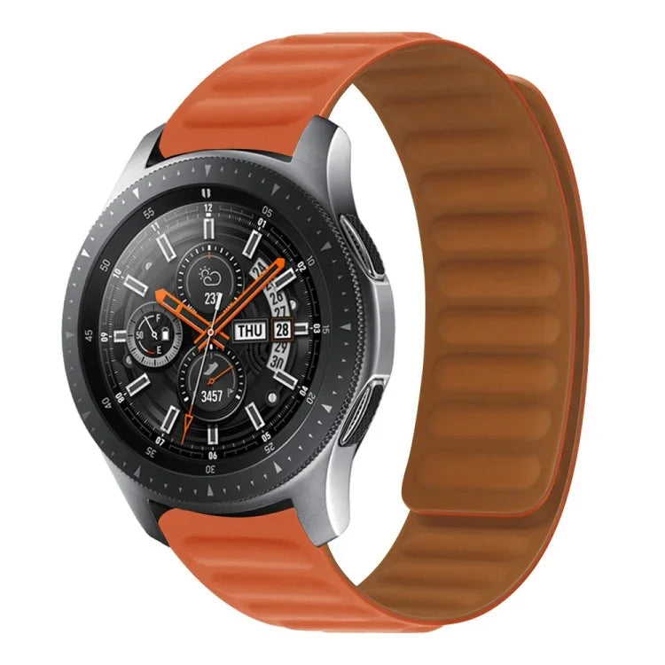 For Samsung Galaxy Gear 2 R380 Silicone Magnetic Watch Band, For Samsung Galaxy Gear 2 R380