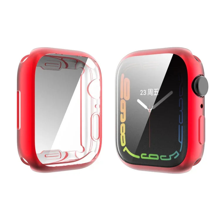 ENKAY Hat-Prince Electroplated TPU Case, For Apple Watch Series 9 / 8 / 7 41mm, For Apple Watch Series 9 / 8 / 7 45mm