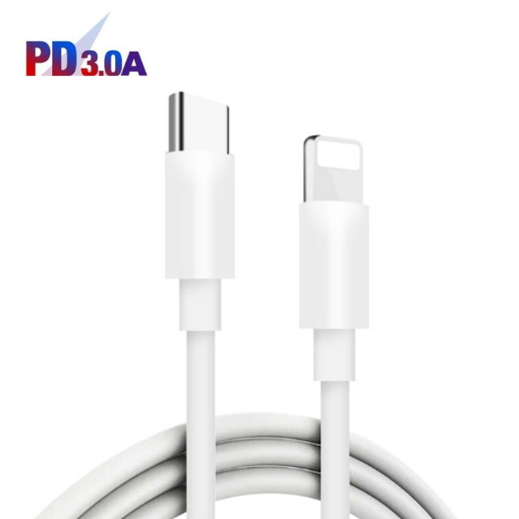AU-20W PD USB-C / Type-C Travel Charger with USB-C to 8 Pin Data Cable, AU Plug, AU Plug + 1m 8 Pin PD Cable, AU Plug + 2m 8 Pin PD Cable
