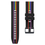 Rainbow Silicone Watchband, For Honor Watch Dream