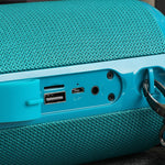 T&G TG537 RGB Light Portable Waterproof Bluetooth Speaker Supports FM / TF Card