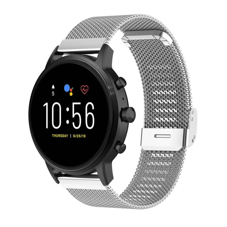 Milan Metal Steel Mesh One Buckle Strap, For Huawei Watch GT 3 42mm, For Huawei Watch 2, For Honor Watch ES, For Honor Magic Watch 2 42mm