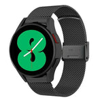 Milan Metal Steel Mesh One Buckle Strap, For Samsung Galaxy Watch 3 41mm, For Samsung Galaxy Watch 4 Classic 42mm / 46mm, For Samsung Galaxy Watch 4 40mm / 44mm, For Samsung Galaxy Gear Sport, For Samsung Galaxy Gear S2 Classic