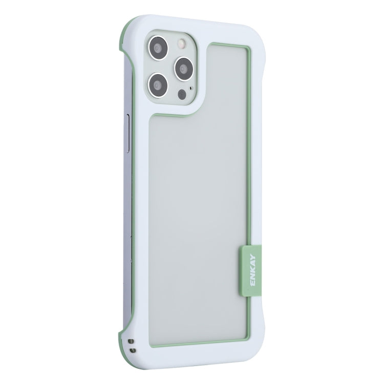 ENKAY Frameless Hollow Shockproof PC Case for iPhone 12 Pro Max, For iPhone 12 Pro Max