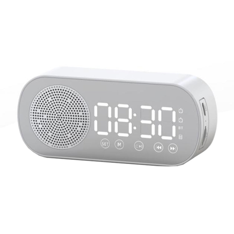 Z7 Digital Bluetooth 5.0 Speaker Multi-function Mirror Alarm Clock FM Radio, Z7 (White), Z7 (Pink), Z7 (Black)