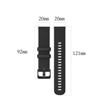 Small Lattice Silicone Sports Strap, For Garmin Vivomove, For Garmin Venu 2 Plus, For Garmin Forerunner 158, For Garmin Forerunner 55
