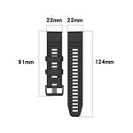Silicone Sports Strap, For Garmin Instinct