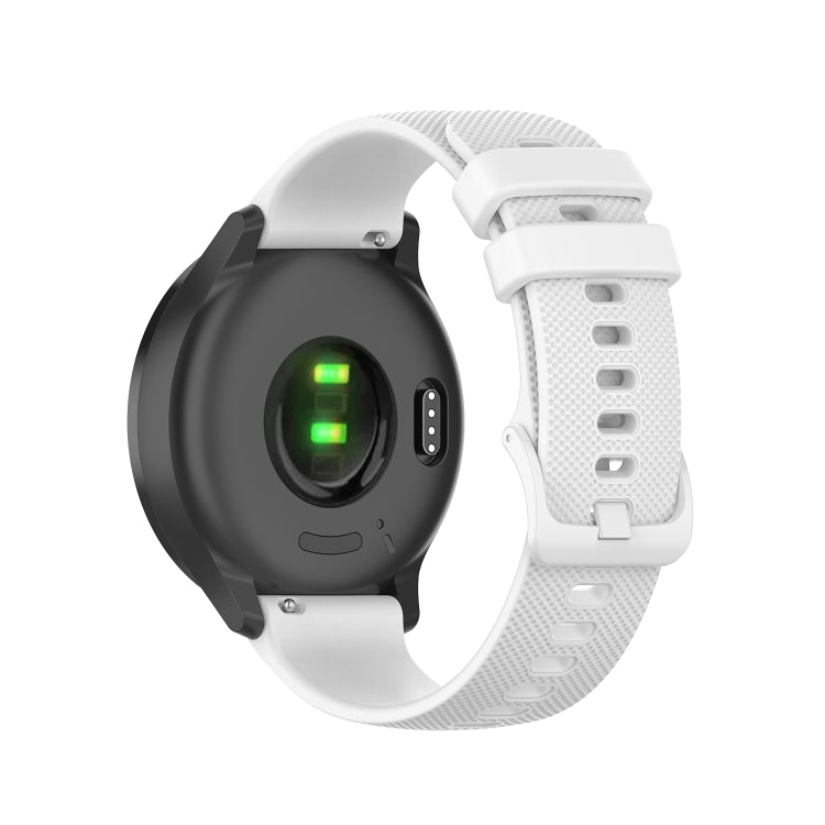 22mm Checkered Silicone Strap, For Honor Watch GS 3, For Honor Watch GS Pro, For Honor Magic Watch 2 46mm, For Honor Magic