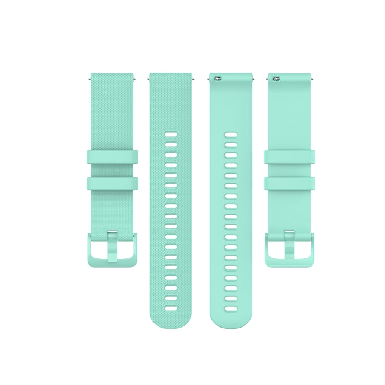 20mm Checkered Silicone Strap, For Samsung Galaxy Watch 4 40mm / 44mm, For Samsung Galaxy Watch 4 Classic 42mm / 46mm, For Samsung Galaxy Watch 3 41mm, For Samsung Galaxy Watch Active 2 40mm / 44mm