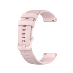 20mm Checkered Silicone Strap, For Samsung Galaxy Watch 4 40mm / 44mm, For Samsung Galaxy Watch 4 Classic 42mm / 46mm, For Samsung Galaxy Watch 3 41mm, For Samsung Galaxy Watch Active 2 40mm / 44mm