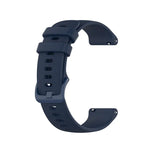 20mm Checkered Silicone Strap, For Samsung Galaxy Watch Active 40mm, For Samsung Galaxy Watch 42mm, For Samsung Galaxy Gear Sport, For Samsung Gear S2 Classic