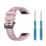 22mm Solid Color Silicone Quick Release Strap,, For Garmin Fenix 7 / EPIX