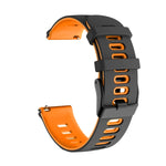 20mm Mixed-Color Silicone Strap, For Samsung Galaxy watch 42mm, For Samsung Gear sport
