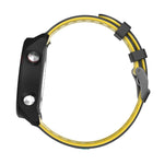20mm Mixed-Color Silicone Strap, For Samsung Galaxy watch 42mm, For Samsung Gear sport