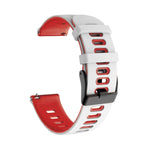 22mm Mixed-Color Silicone Strap, For Samsung Galaxy Watch 3 45mm, For Samsung Galaxy Watch 46mm