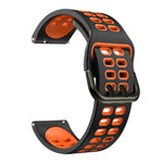 20mm Mixed-color Silicone Strap, For Garmin Vivoactive3 Music, For Garmin Vivomove Sport