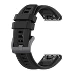 22mm Silicone Solid Color Watch Band, For Garmin Instinct 2, For Garmin Instinct, For Garmin Approach S62