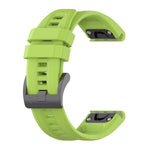 22mm Silicone Solid Color Watch Band, For Garmin Instinct 2, For Garmin Instinct, For Garmin Approach S62