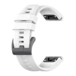 22mm Silicone Solid Color Watch Band, For Garmin Fenix 6, For Garmin Fenix 6 Pro, For Garmin Fenix 5