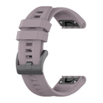 22mm Silicone Solid Color Watch Band, For Garmin Fenix 6, For Garmin Fenix 6 Pro, For Garmin Fenix 5