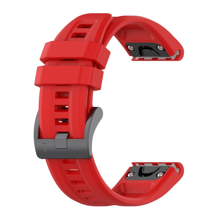 20mm Silicone Solid Color Watch Band, For Garmin Fenix 7S, For Garmin Fenix 7S Solar, For Garmin Fenix 7S Sapphire Solar