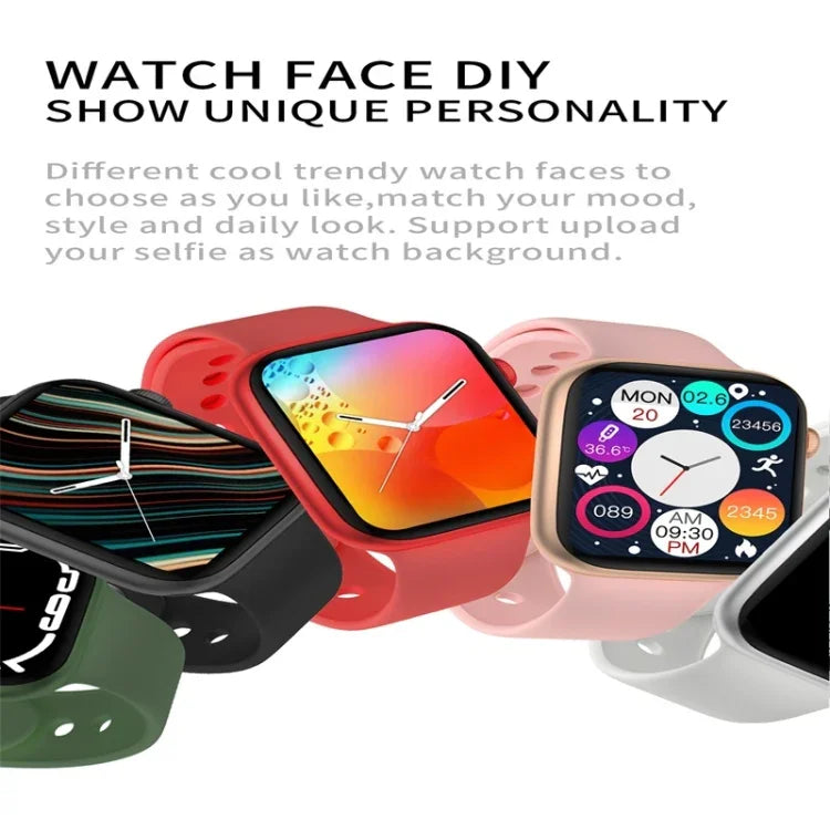 i7 PRO+ 1.75 inch Color Screen Smart Watch, Support Bluetooth Calling / Heart Rate Monitoring