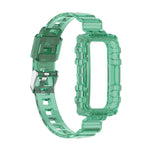 One-Piece Transparent Silicone Watch Band, For Huawei Band 7, For Huawei Band 6, For Honor Band 6