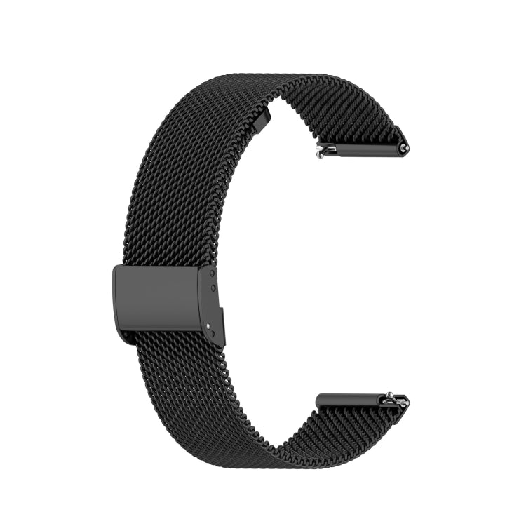20mm Milan Metal Steel Mesh One Buckle Watch Band, For Huawei GT3 Pro 43mm