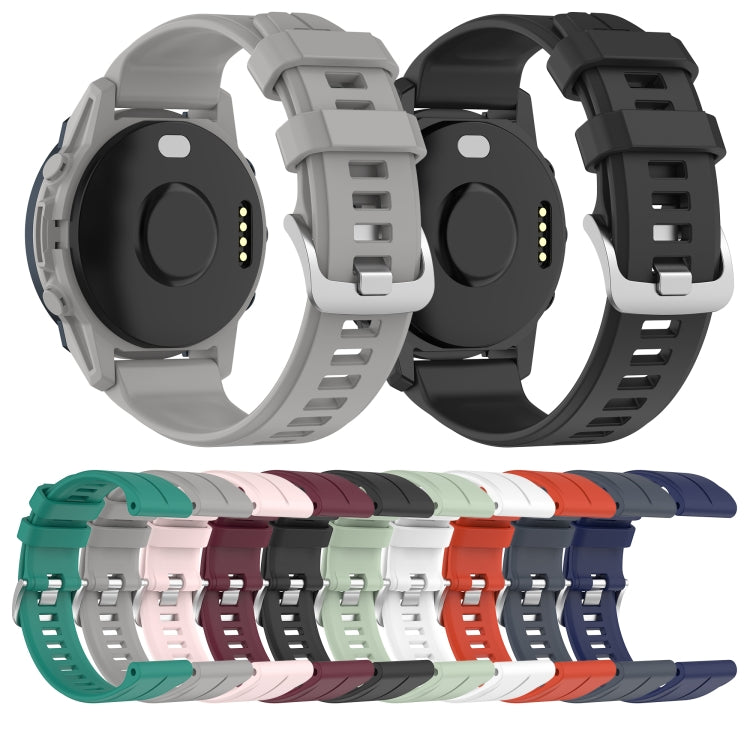 22mm Silicone Sports Watch Band, For Garmin Descent G1, For Garmin Forerunner 745, For Garmin Forerunner 945, For Garmin Forerunner 935