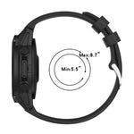 22mm Silicone Sports Watch Band, For Garmin Descent G1, For Garmin Forerunner 745, For Garmin Forerunner 945, For Garmin Forerunner 935