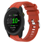 22mm Silicone Sports Watch Band, For Garmin Descent G1, For Garmin Forerunner 745, For Garmin Forerunner 945, For Garmin Forerunner 935