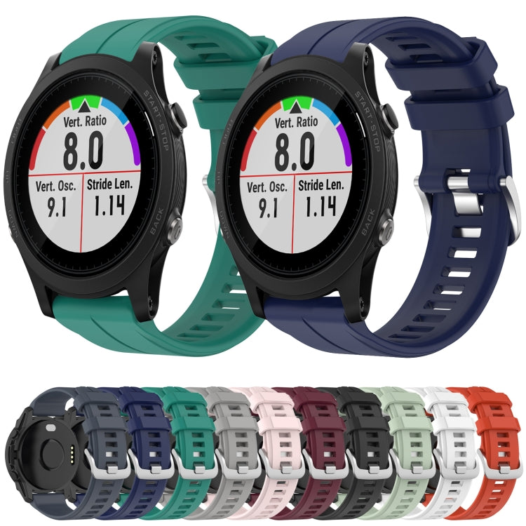 22mm Silicone Sports Watch Band, For Garmin Approach S62