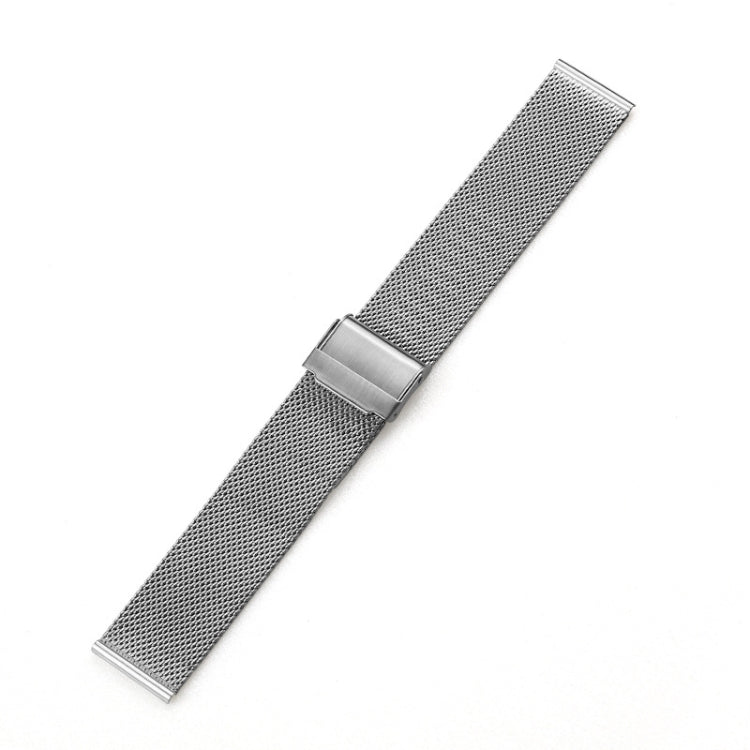 Milan Steel Mesh Double Buckle Watch Band, For Huawei Watch GT 3 Pro 46mm 22mm, For Huawei Watch GT 3 Pro 43mm 20mm