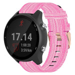 20mm Nylon Woven Watch Band, For Garmin Forerunner 245 Music, For Garmin Forerunner 645, For Garmin Forerunner 645 Music
