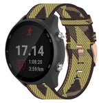 20mm Nylon Woven Watch Band, For Garmin Forerunner 245 Music, For Garmin Forerunner 645, For Garmin Forerunner 645 Music