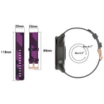 20mm Nylon Woven Watch Band, For Garmin Forerunner 245 Music, For Garmin Forerunner 645, For Garmin Forerunner 645 Music