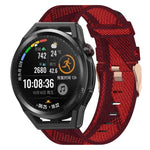 22mm Nylon Woven Watch Band, For Huawei Watch GT3 Pro 46mm, For Huawei Watch GT3 46mm, For Huawei Watch GT Runner, For Huawei Watch 3, For Huawei Watch 3 Pro, For Huawei GT2 Pro