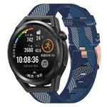 22mm Nylon Woven Watch Band, For Huawei Watch GT3 Pro 46mm, For Huawei Watch GT3 46mm, For Huawei Watch GT Runner, For Huawei Watch 3, For Huawei Watch 3 Pro, For Huawei GT2 Pro