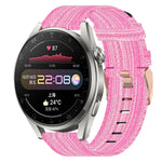 22mm Nylon Woven Watch Band, For Huawei Watch GT3 Pro 46mm, For Huawei Watch GT3 46mm, For Huawei Watch GT Runner, For Huawei Watch 3, For Huawei Watch 3 Pro, For Huawei GT2 Pro