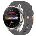 22mm Nylon Woven Watch Band, For Huawei Watch GT3 Pro 46mm, For Huawei Watch GT3 46mm, For Huawei Watch GT Runner, For Huawei Watch 3, For Huawei Watch 3 Pro, For Huawei GT2 Pro