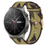 22mm Nylon Woven Watch Band, For Huawei Watch GT3 Pro 46mm, For Huawei Watch GT3 46mm, For Huawei Watch GT Runner, For Huawei Watch 3, For Huawei Watch 3 Pro, For Huawei GT2 Pro
