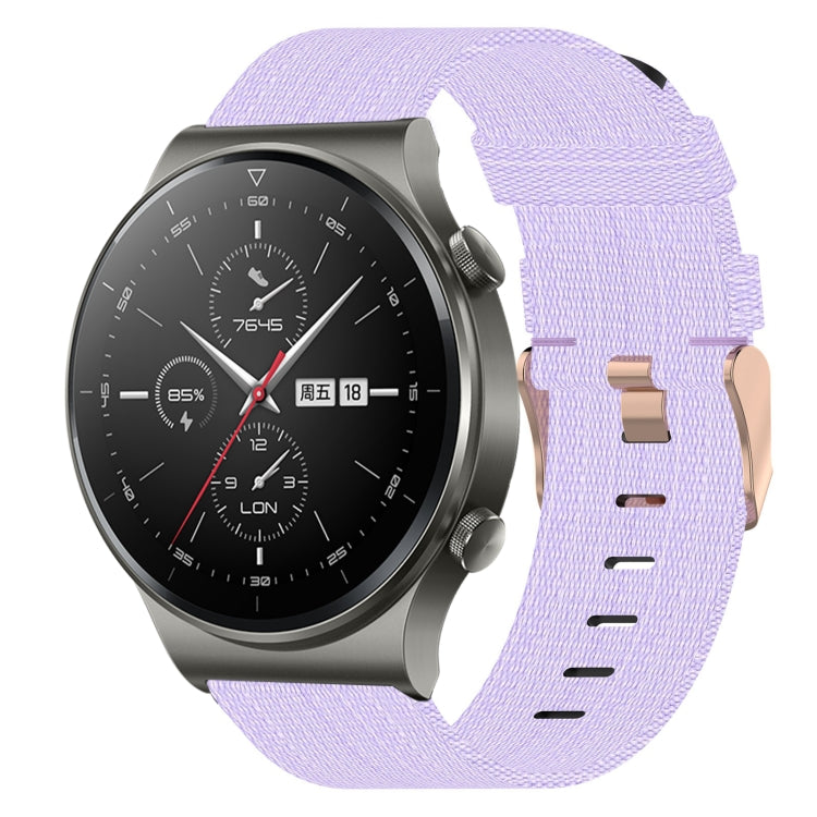 22mm Nylon Woven Watch Band, For Huawei Watch GT3 Pro 46mm, For Huawei Watch GT3 46mm, For Huawei Watch GT Runner, For Huawei Watch 3, For Huawei Watch 3 Pro, For Huawei GT2 Pro